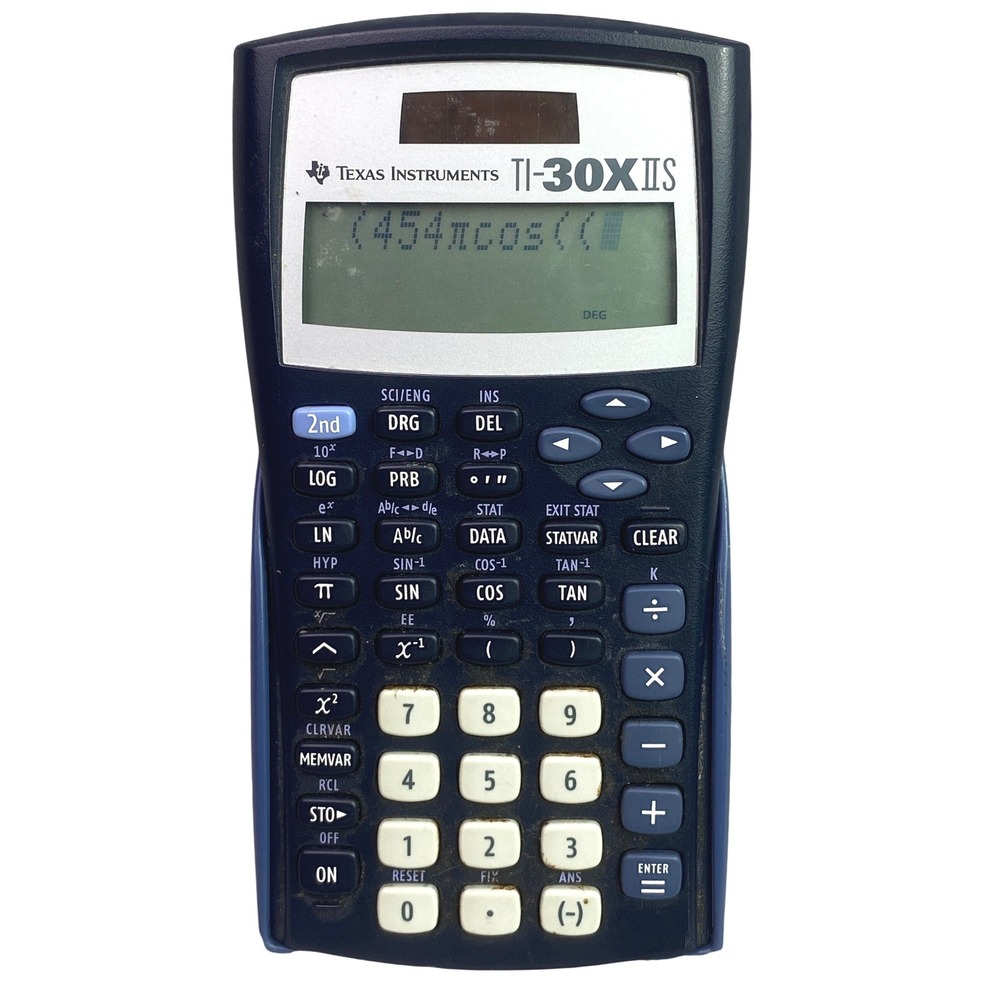 Texas Instruments TI30X IIS Scientific Calculator‎ Blue